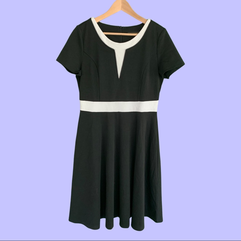 Black and White Dress